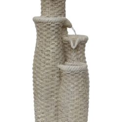 4-Tier Outdoor Basket Water Fountain M11