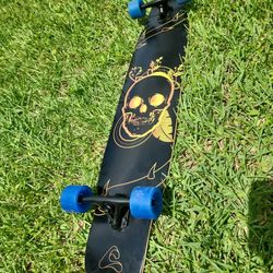 Abrazo Gold Rush Longboard Skateboard