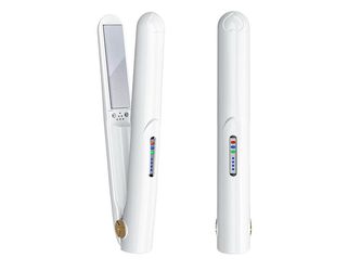 (Brand New) Cordless 2-in-1 Hair Straightener & Curler – USB Rechargeable, White
