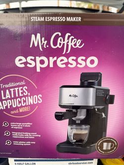 Mr. Coffee Steam Espresso Maker