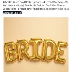 Assorted BRIDE ITEMS 