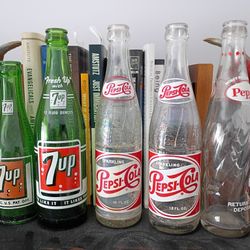 Vintage Pop Bottles