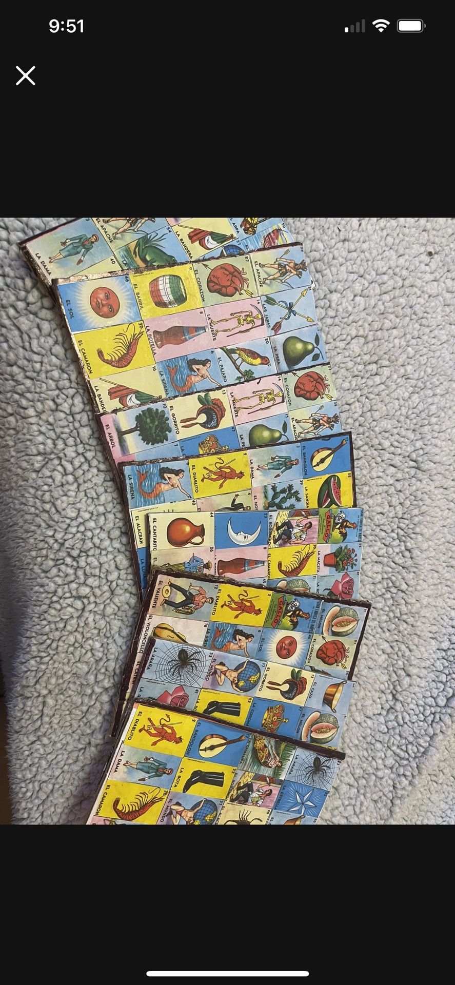 Vendo 100 Cartas Por 50 Dollar