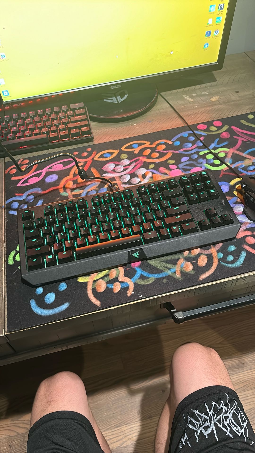Razer Blackwidow te Chroma v2 Keyboard