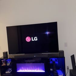 Tv Stand / Fire Place 