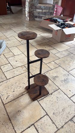 34 inch tall plant display