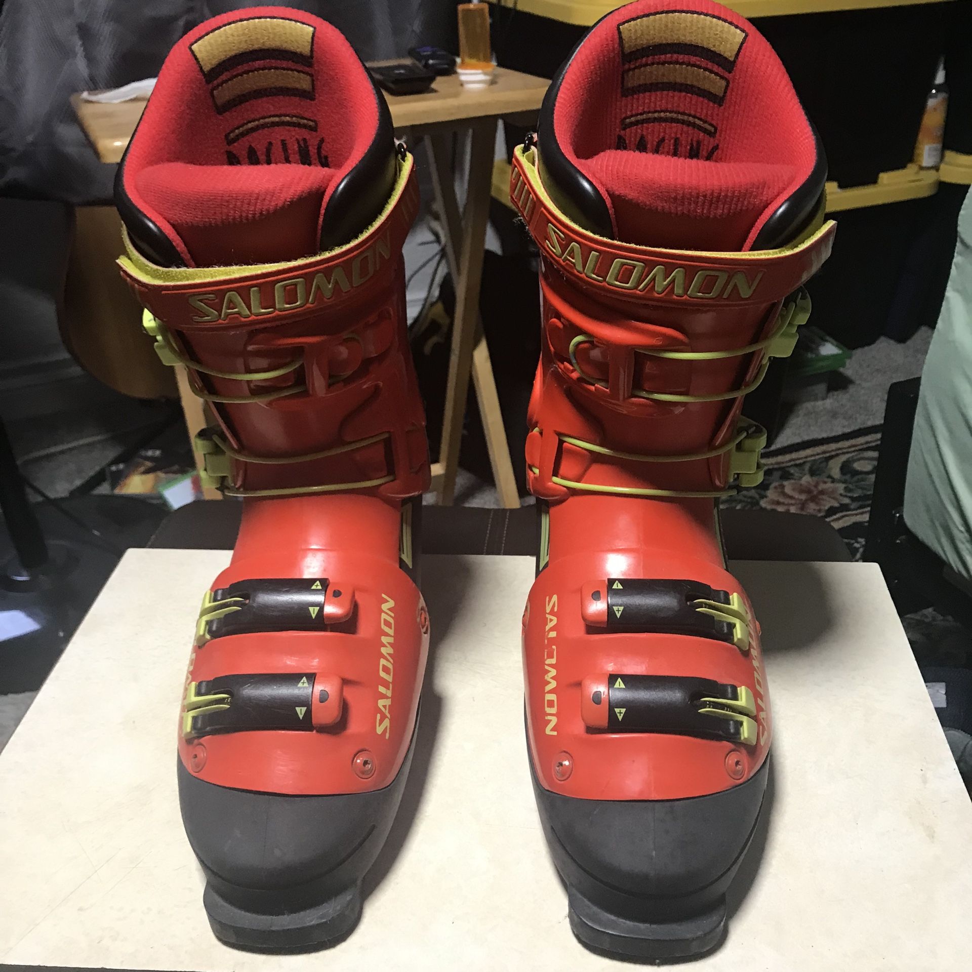 Salomon Ski Boots With Snowboard Boots