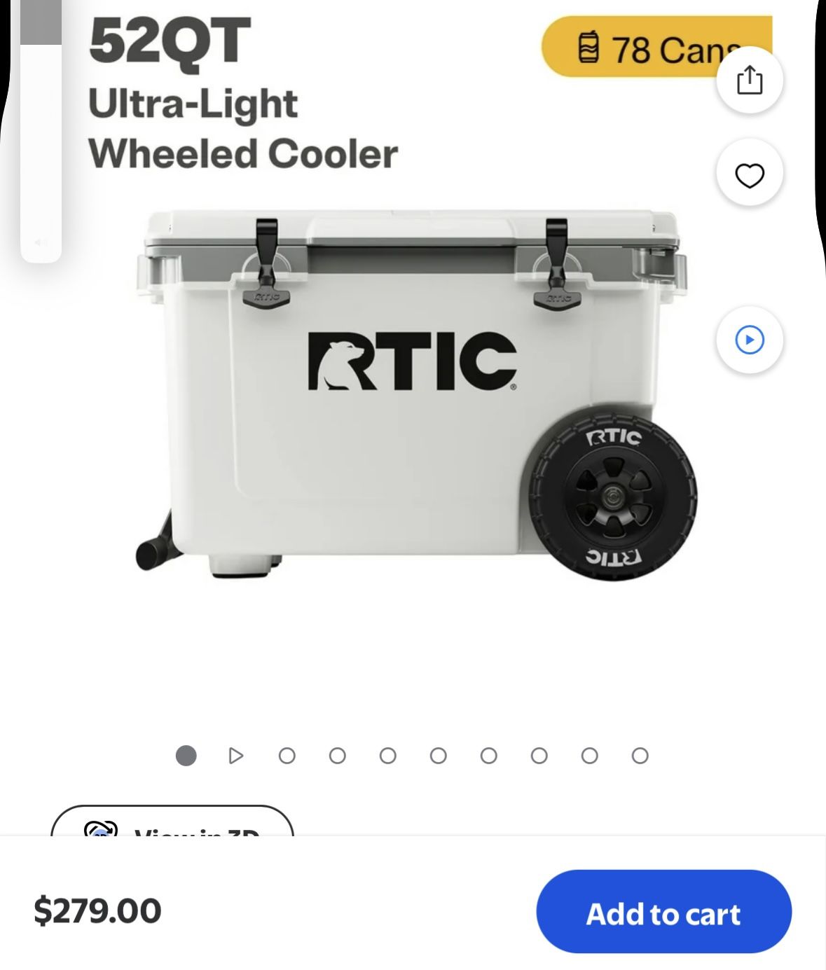 Brand New Rtuc Cooler Never Been Use $150 OBO