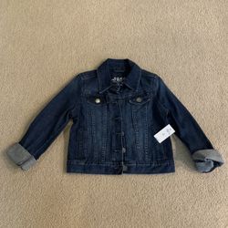 New Gap Kids Girls Denim Jacket Size S (6/7)