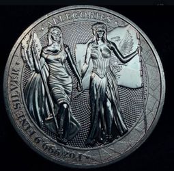 1 oz silver germina  mint