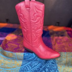 Soda Red Cowgirl Boots