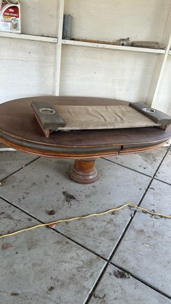Poker table for 8  free