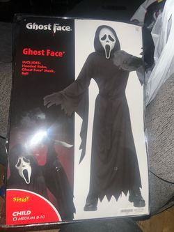 Scream costume  M 8/10 kids