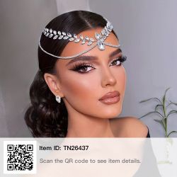 BRIDAL TIARAS AND HAIR DECOR. WITH HAIR STYLING OR SEPARATE.
