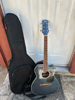 Guitar with case