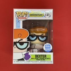 Dexter Funko POP Dexter's Laboratory 731 Shop Exclusive - With Protector