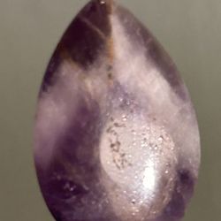 Chevron Amethyst Gemstone Pendant 