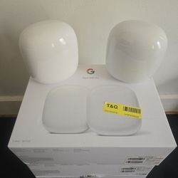Nest Wifi Pro Mesh Routers (set of eight) - Model: G6ZUC