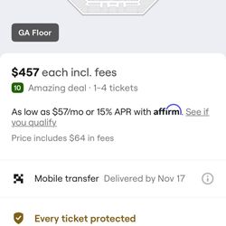 Billie Eilish Concert Tickets 