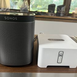 Sonos Play 1 Speaker with S2 Sonos Connect Gen 2