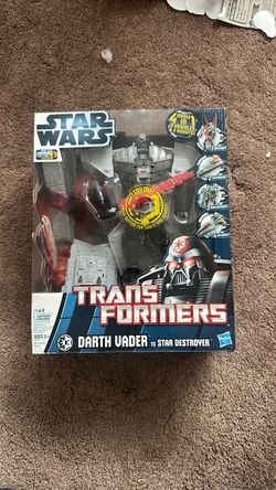 Star Wars Transformers Darth Vader to Star Destroyer