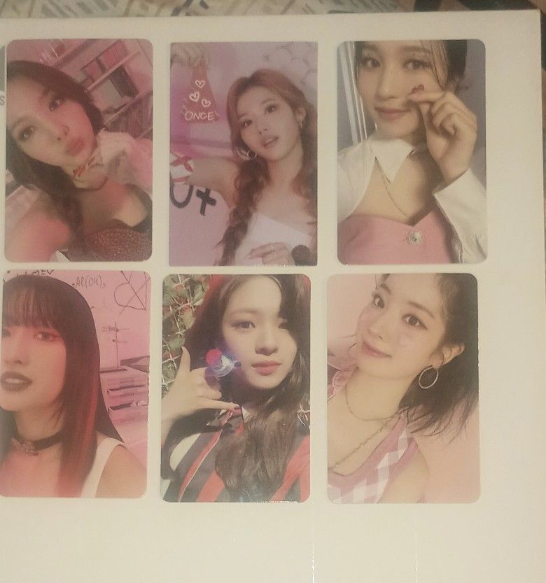 Official Twice Photo Cards