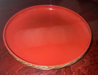 Japanese Wood Lacquerware Dish