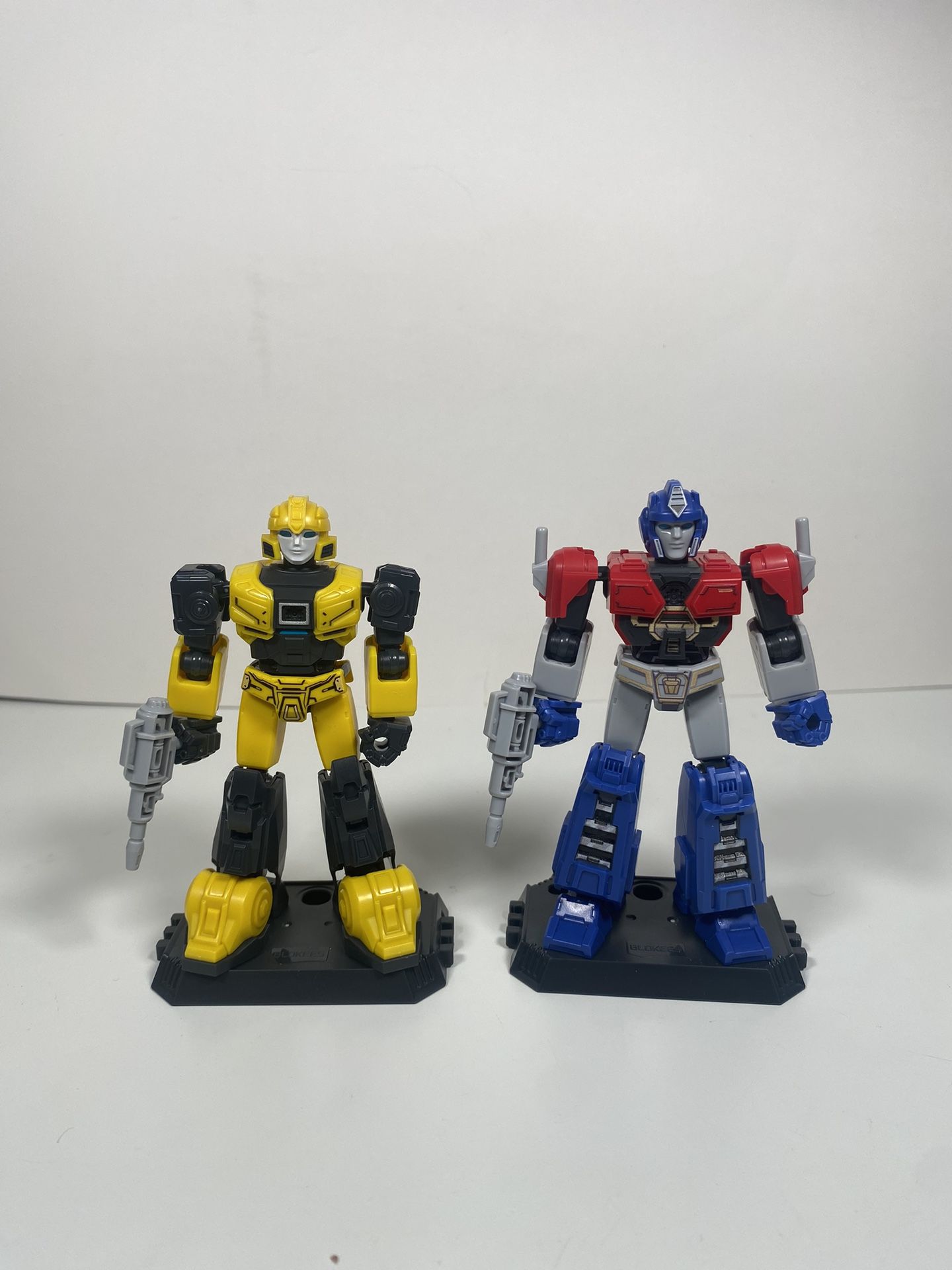 Blokees Galaxy 05 Transformers One Orion Pax (cogless) & B-127 (cogless) Bundle 