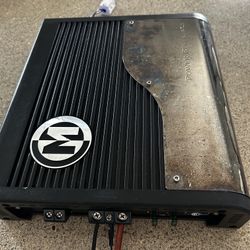 Compact Car Amplifier Memphis Power Reference Series Monoblock Amp Class D 1channel 500watts Rms and 1000w max peak power Subwoofer amp for Bass only