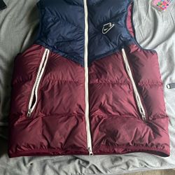Nike Vest /Maroon /Dark/ Blue/ Black/white/Size L