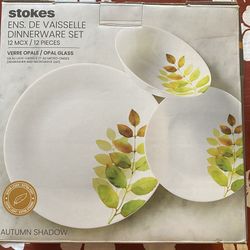  DINNERWARE SET 12 