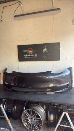 Tesla Model Y 22-24 no sensor front bumper cover Oem