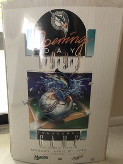 Florida Marlins Opening Day Poster 1993 - Still Sealed Brand New 