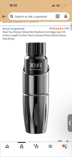 MAST DragonHawk Rotary Tattoo Pen Machine