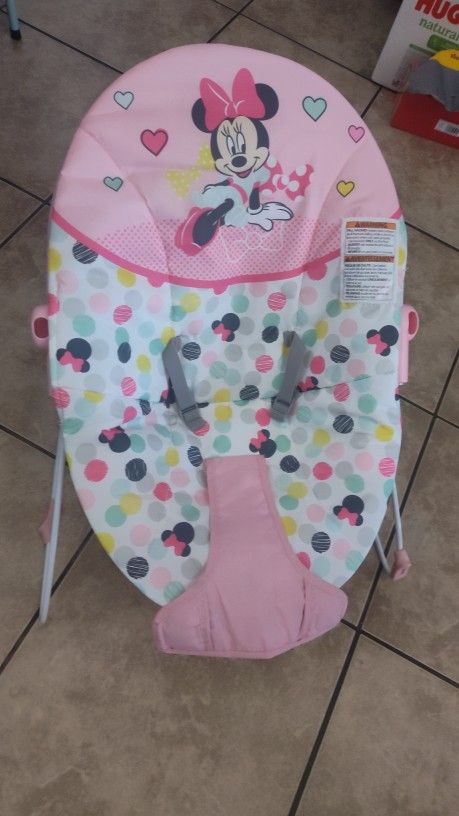 Minnie Mouse Baby Bouncer Seat