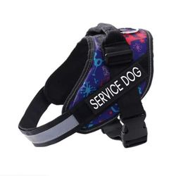 Service Dog Harness Night Color Vest BRAND NEW All Sizes XS S M L XL XXL
