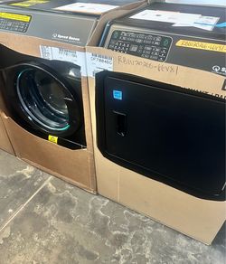 Speed Queen front load washer and gas dryer