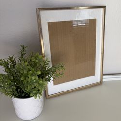 🌿Vintage gold metal frame