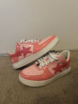 A Bathing Ape Bape Sta Low - Color Camo Combo Pink 