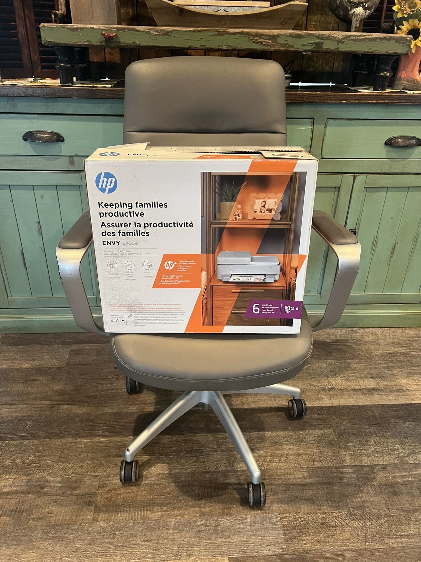 Printer And Chair