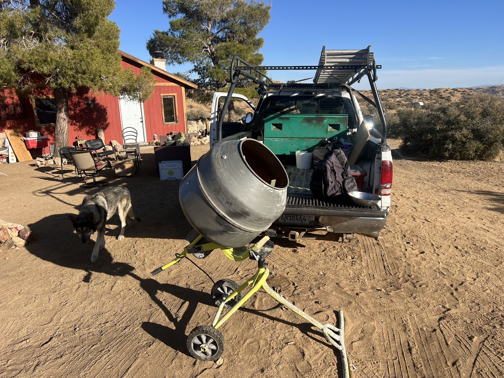 RYOBI MIXER USED TWICE