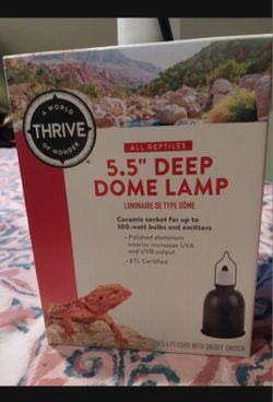 New Sealed 5'5 Deep Lamp For Tanks , Pick Up Only In Fall River Ma. Pics Up 