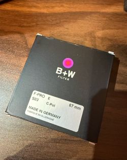 Black and white filter 67mm new