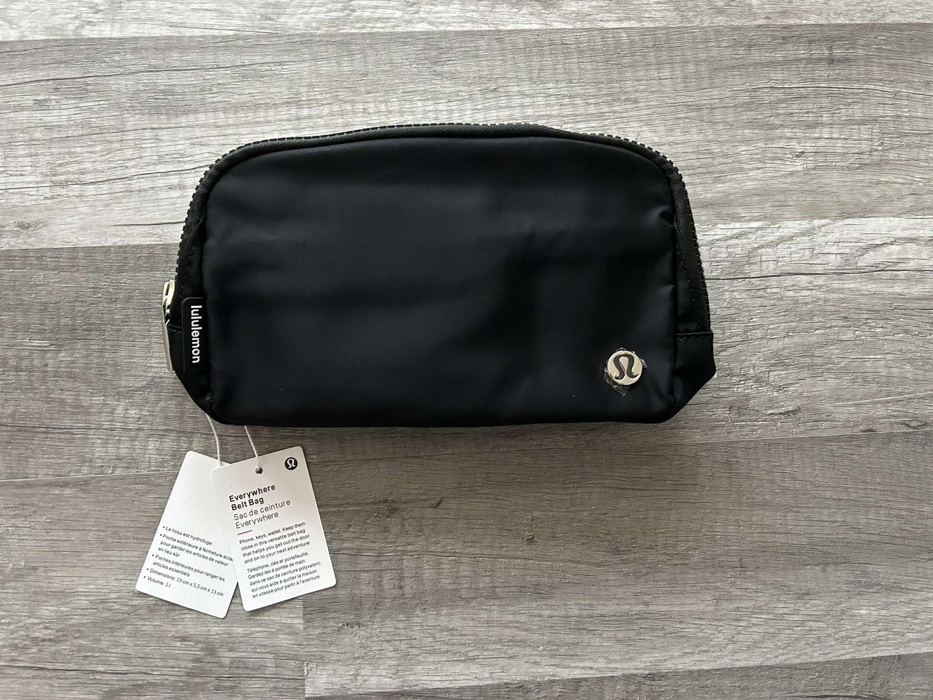 Lululemon Everywhere Belt Bag Black New With Tags 1L