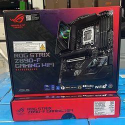 ASUS - ROG STRIX Z890-F GAMING WIFI (Socket LGA 1851) Intel Z890 ATX DDR5 Wi-...  2 pcs  $280 open box