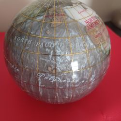 Stone Globe Paperweight 