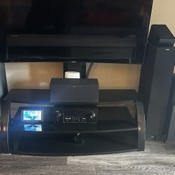 Klipsch Dolby Atmos Surround System with Denon Receiver and Stand