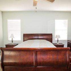 FREE – California King Solid Wood Bed Frame (Very Large & Heavy) 