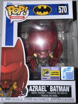 SDCC 2025 Funko Pop Exclusive! Azrael Batman