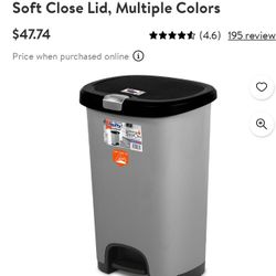 Trash Cans  Hefty 12.7 G